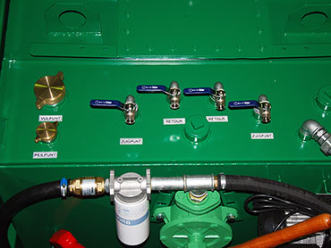 Stromaggregate-Modell eines Energy Tender Dieseltanks